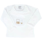 Conjunto Bebe - punto ingles - Amigos duo - Crema-Beige