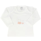 Conjunto Bebe - punto ingles - Amigos duo - Crema-Melon