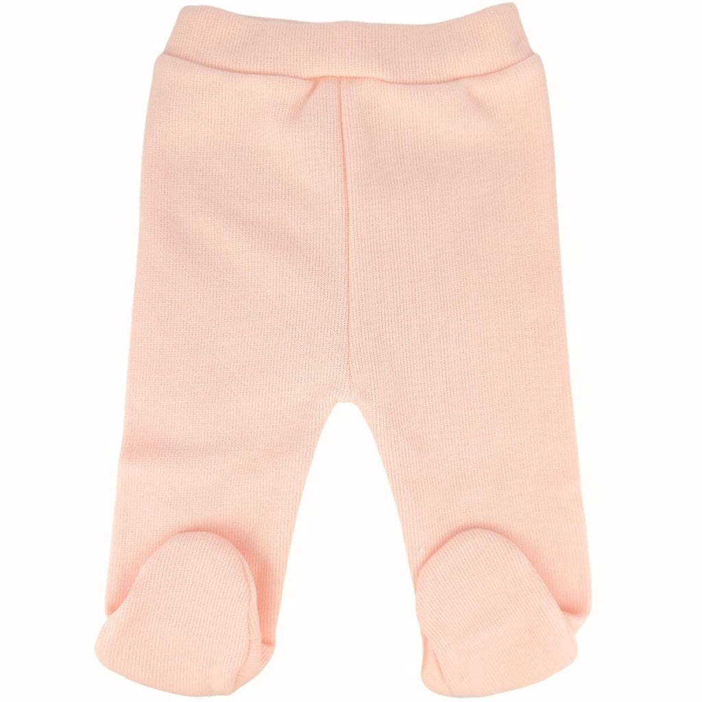 Conjunto Bebe - punto ingles - Amigos duo - Crema-Melon