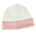 Conjunto Bebe - punto ingles - Amigos duo - Crema-Palo Rosa