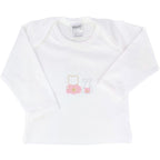 Conjunto Bebe - punto ingles - Amigos duo - Rosado