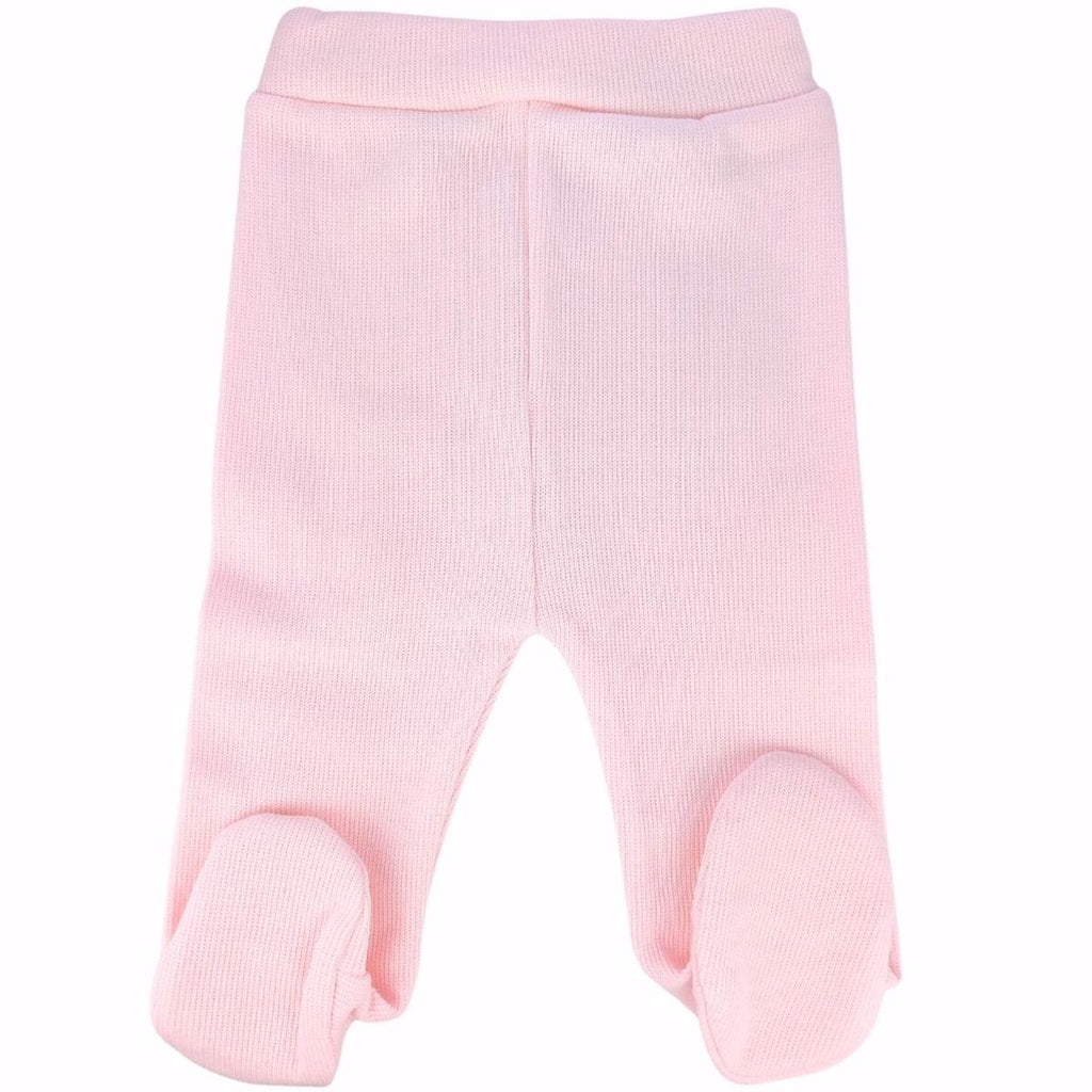 Conjunto Bebe - punto ingles - Amigos duo - Rosado