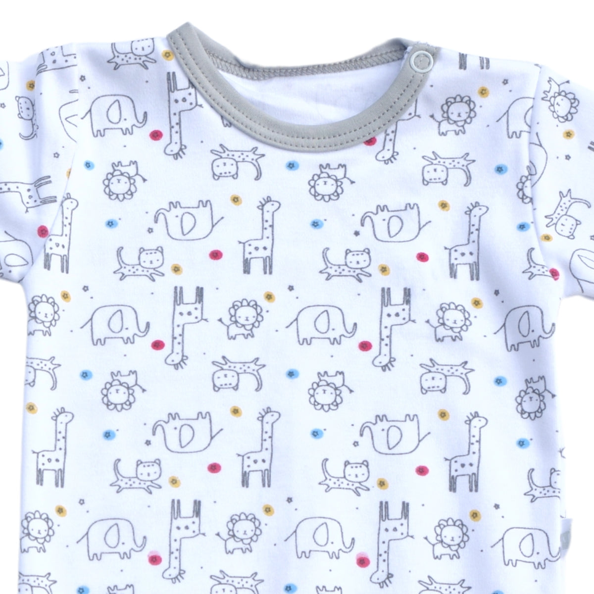 Set 3 piezas manga corta Estampado Selva