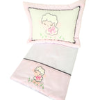Set de Cuna y 4 protectores - Prestige - Ovejita juguetona