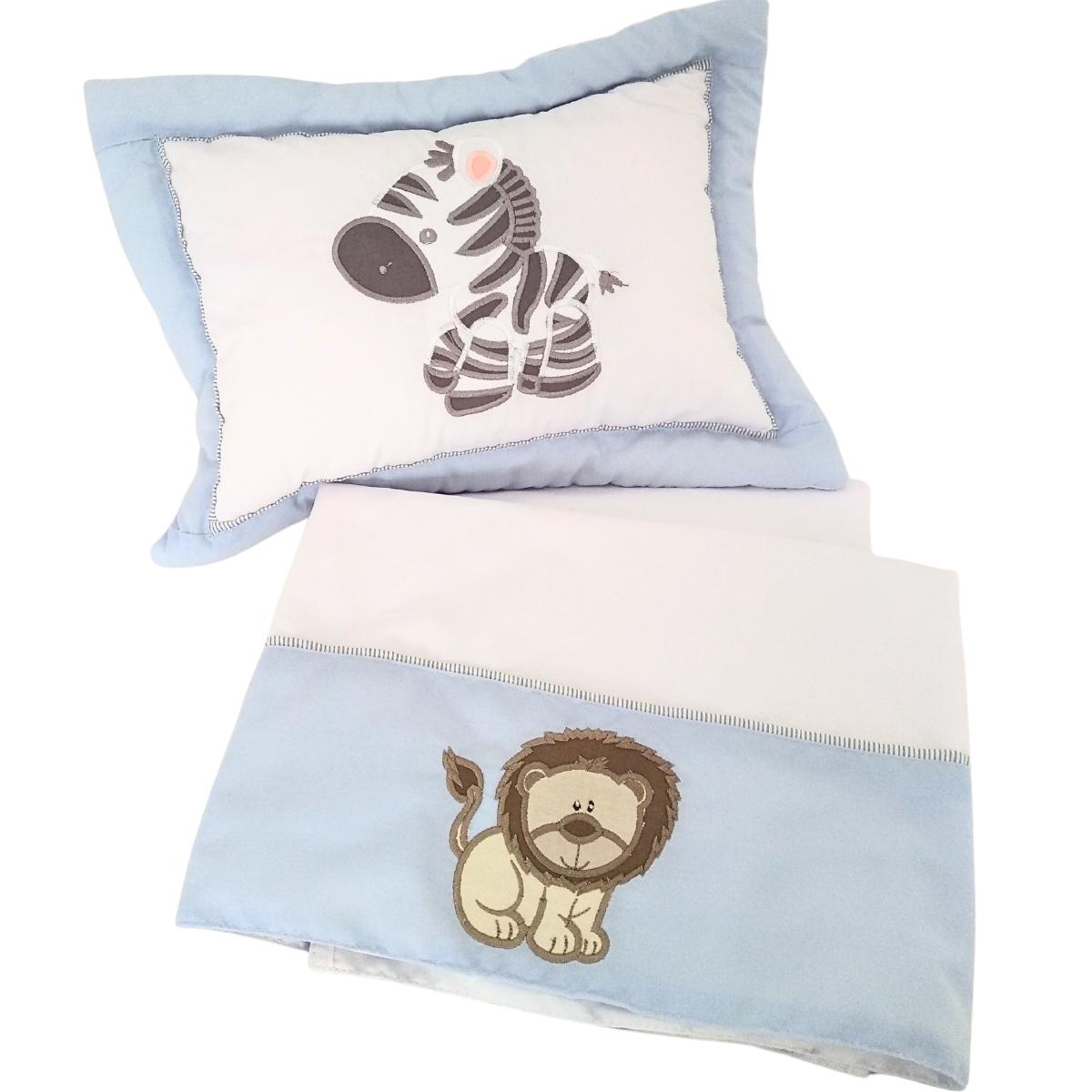 Set de Cuna y 4 protectores - Prestige - Los amigos de la selva 1