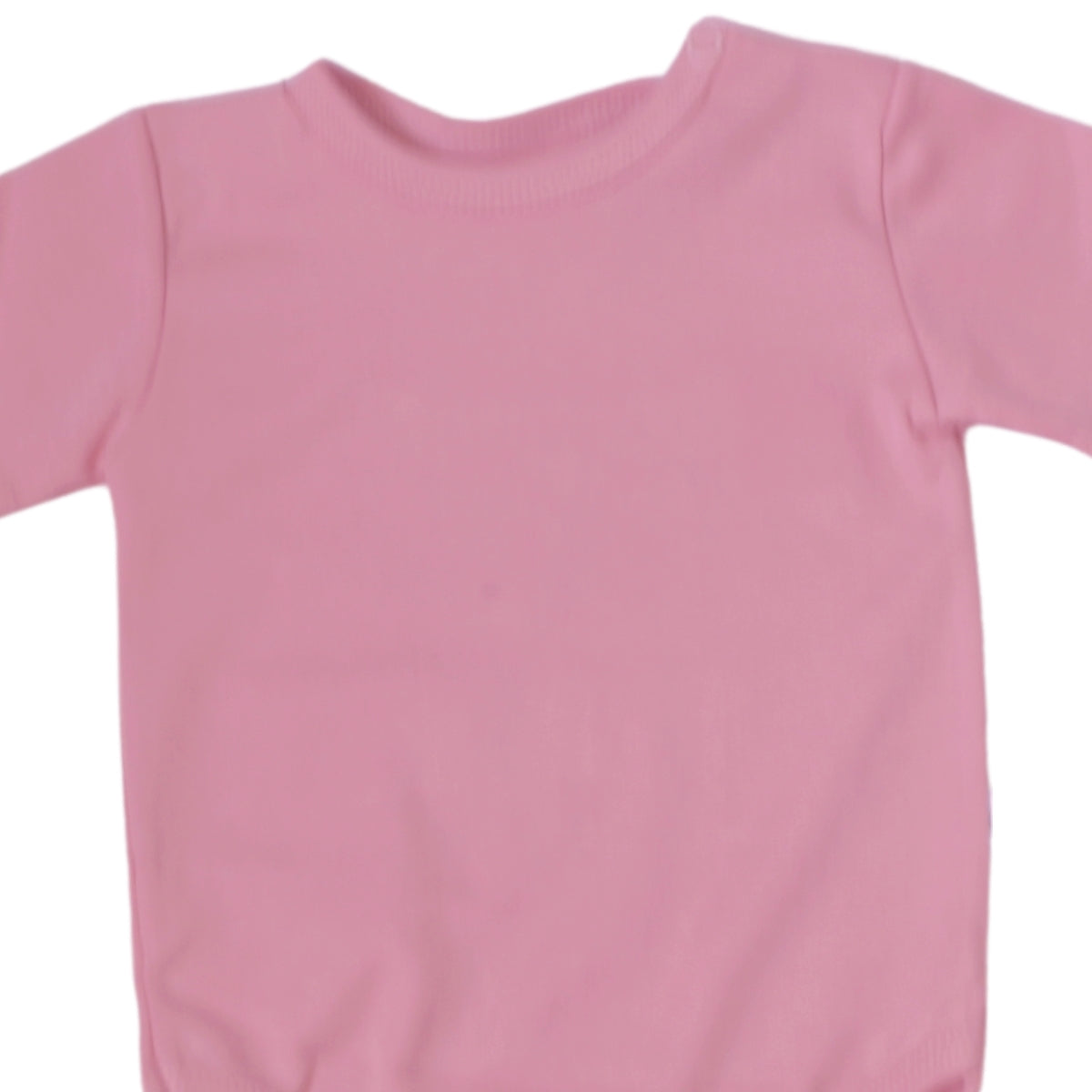 Ajuar - Set de 3 piezas Algodon - Manga corta  - Palo Rosa