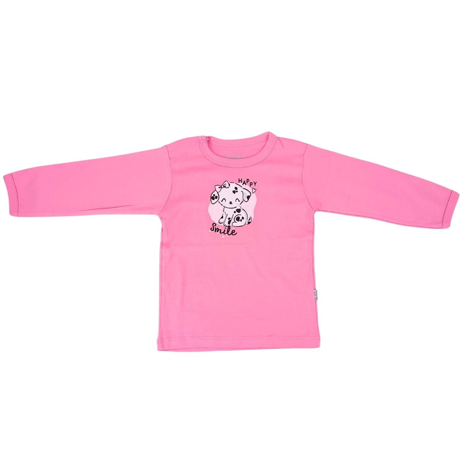 Polo Bebé Manga Larga en Algodón - N235