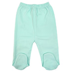 Pack 3 pantalones con pies 100% algodón - 06