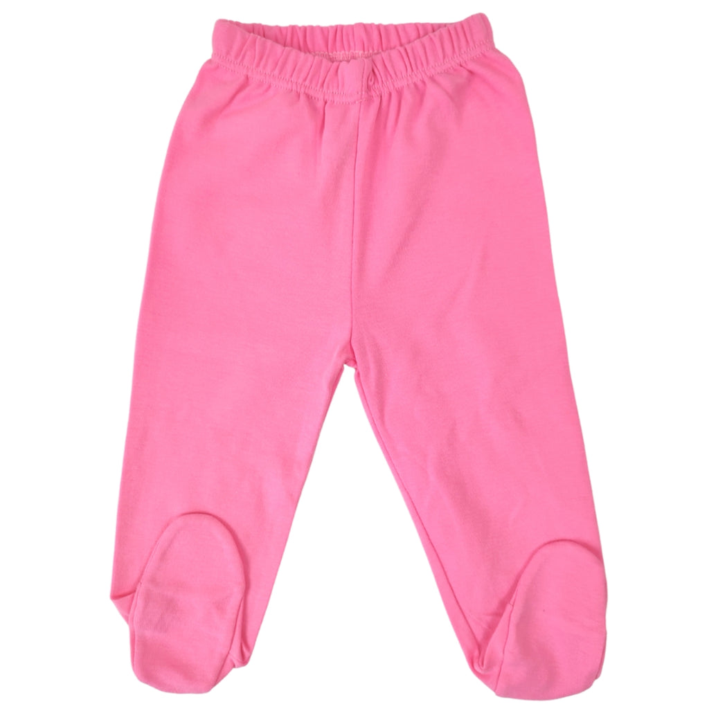 Pack 3 pantalones con pies 100% algodón - 07