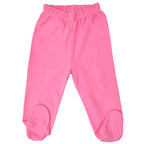 Pack 3 pantalones con pies 100% algodón - 07