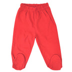 Pack 3 pantalones con pies 100% algodón - 07