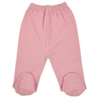 Pack 3 pantalones con pies 100% algodón - 07