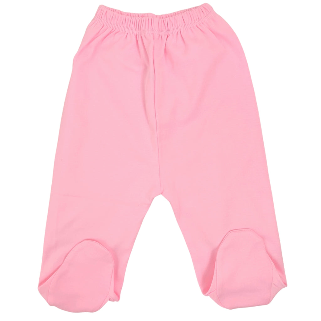 Pack 3 pantalones con pies 100% algodón - 08