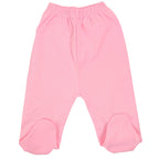 Pack 3 pantalones con pies 100% algodón - 08