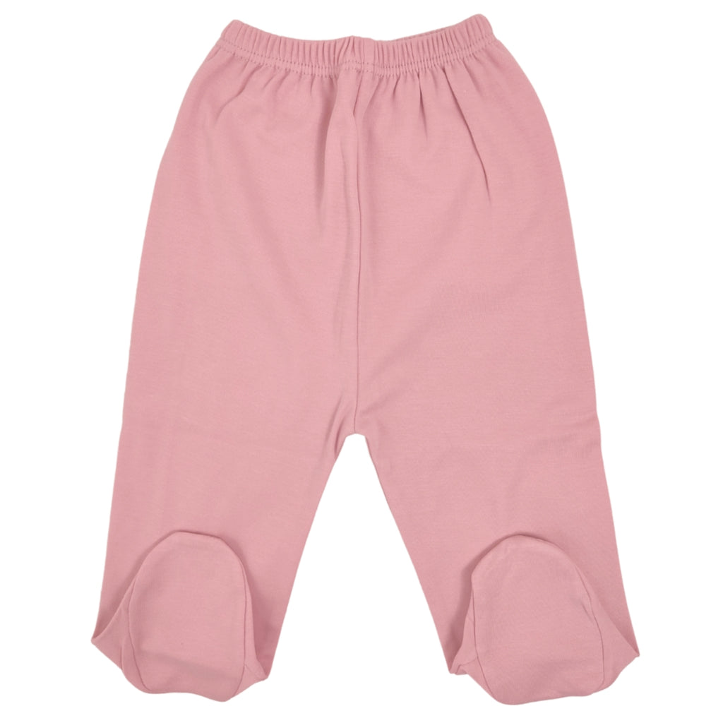 Pack 3 pantalones con pies 100% algodón - 09