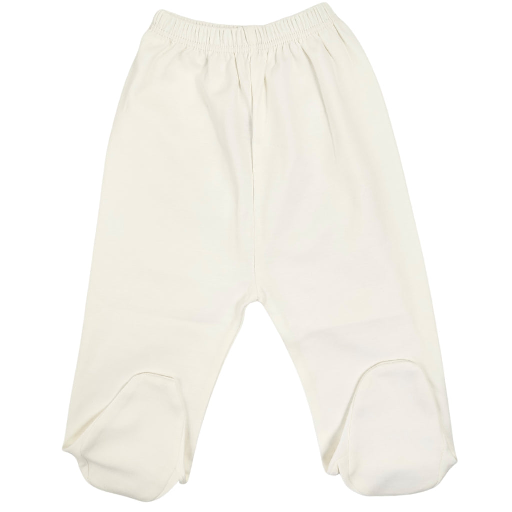 Pack 3 pantalones con pies 100% algodón - 09