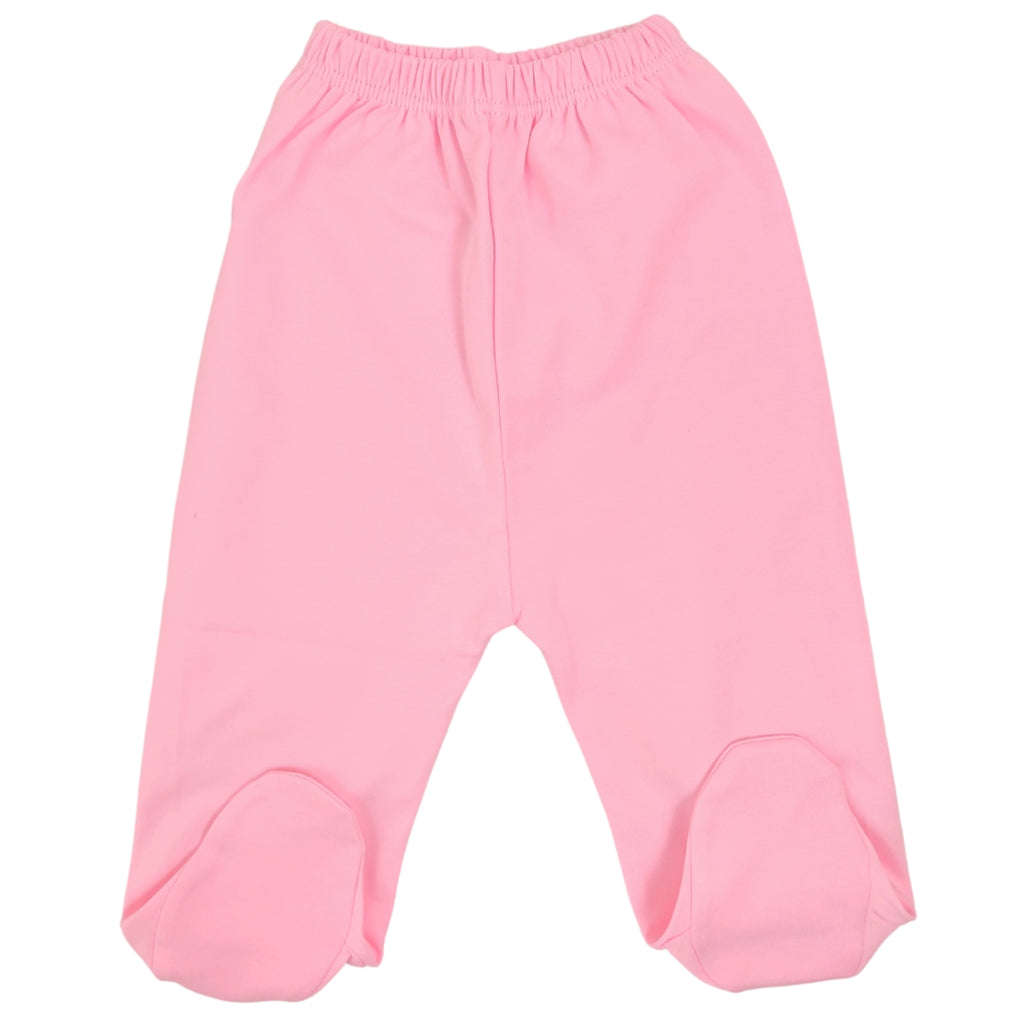 Pack 3 pantalones con pies 100% algodón - 09