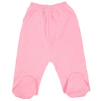 Pack 3 pantalones con pies 100% algodón - 09