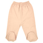 Pack 3 pantalones con pies 100% algodón - 10