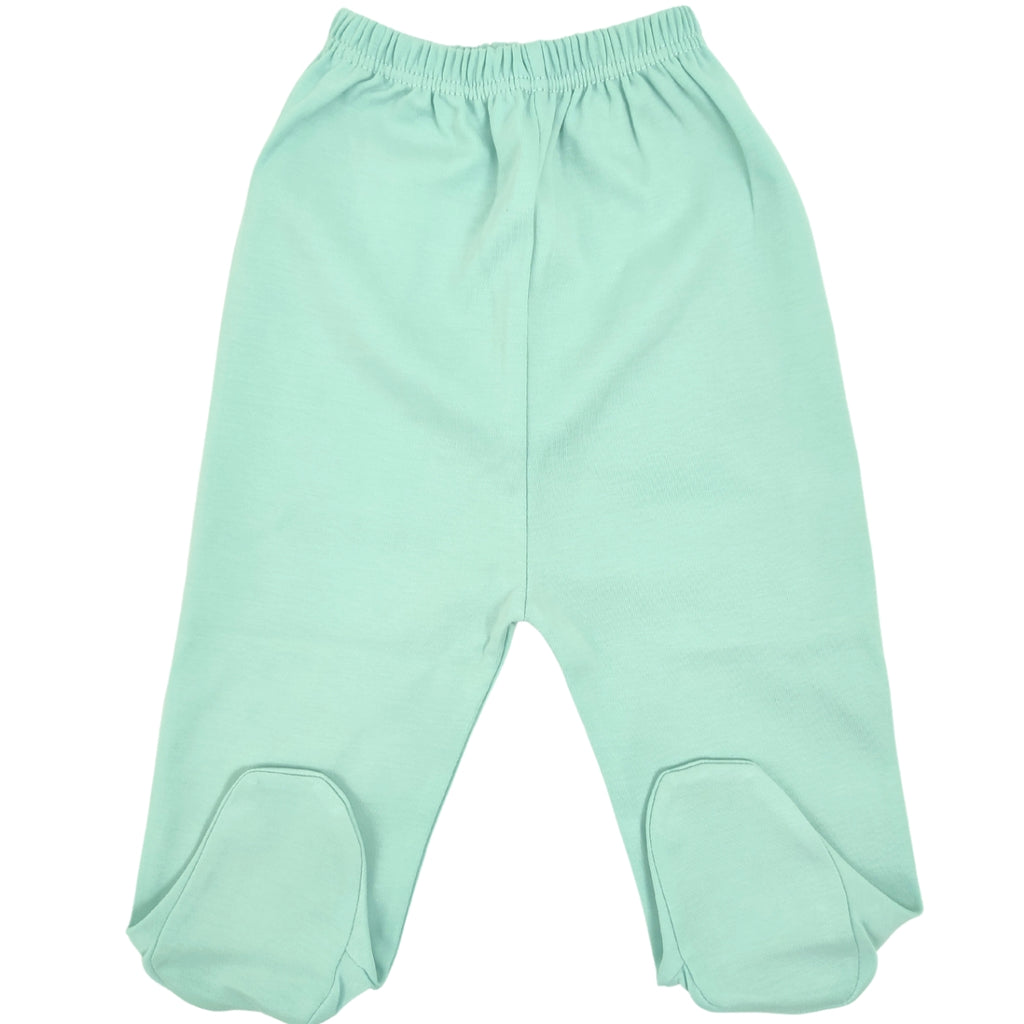 Pack 3 pantalones con pies 100% algodón - 10