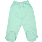 Pack 3 pantalones con pies 100% algodón - 10