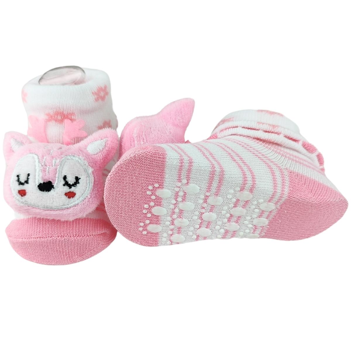 Medias Sonajeras - Zorrita - Rosado