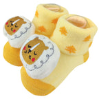 Medias Sonajeras - Oveja- Amarillo