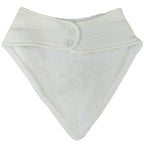 Pack 3 Bandanas Baberos en algodón jacquard con broche - W06
