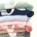 Colcha Hilo Tacto Estrella - Palo Rosa PRB