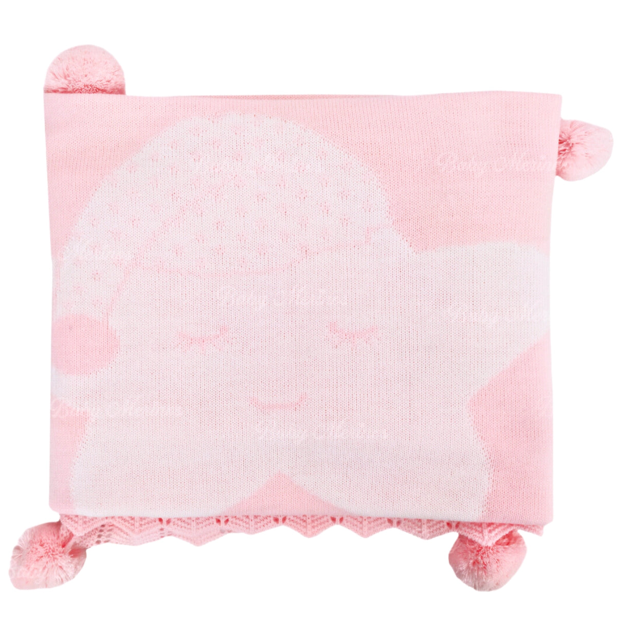 Colcha Hilo Tacto Estrella - Rosado RB