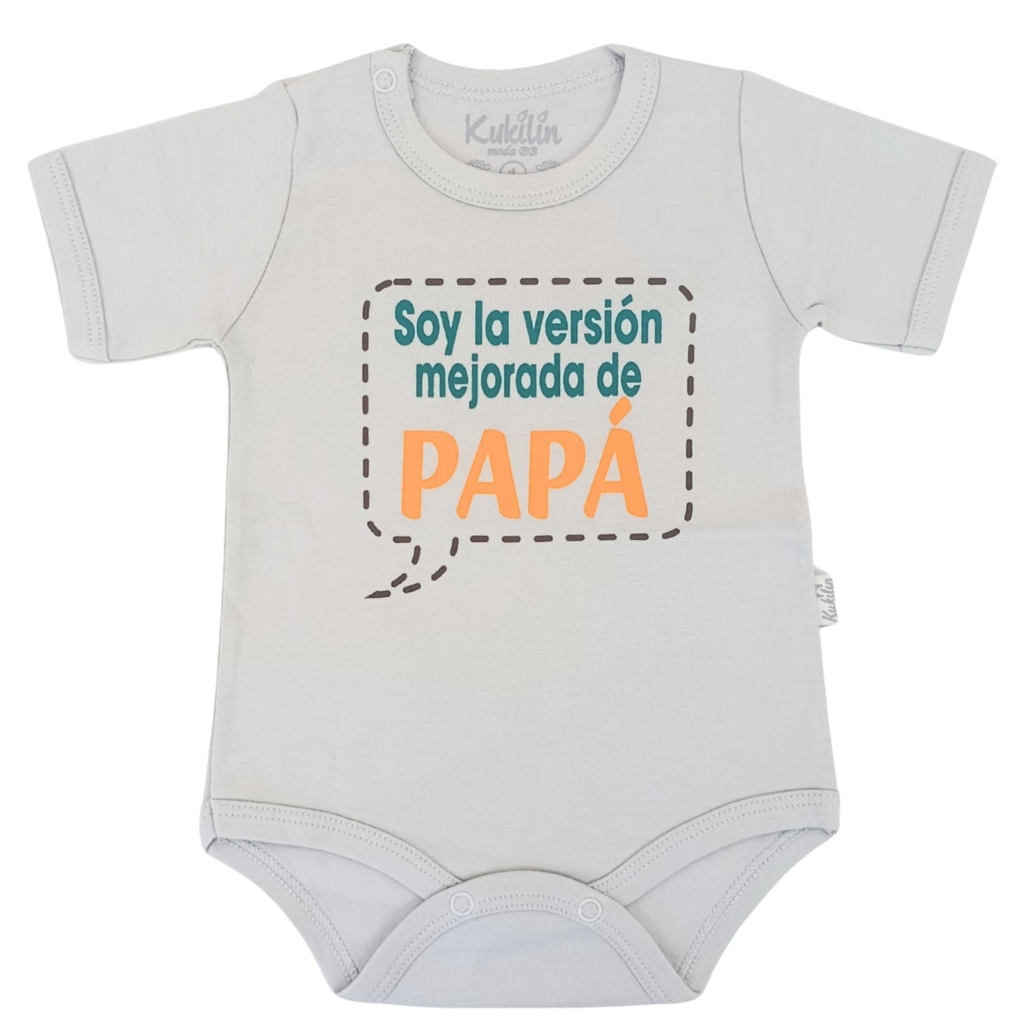 Body Bebé Manga Corta - Soy la version mejorada - N259