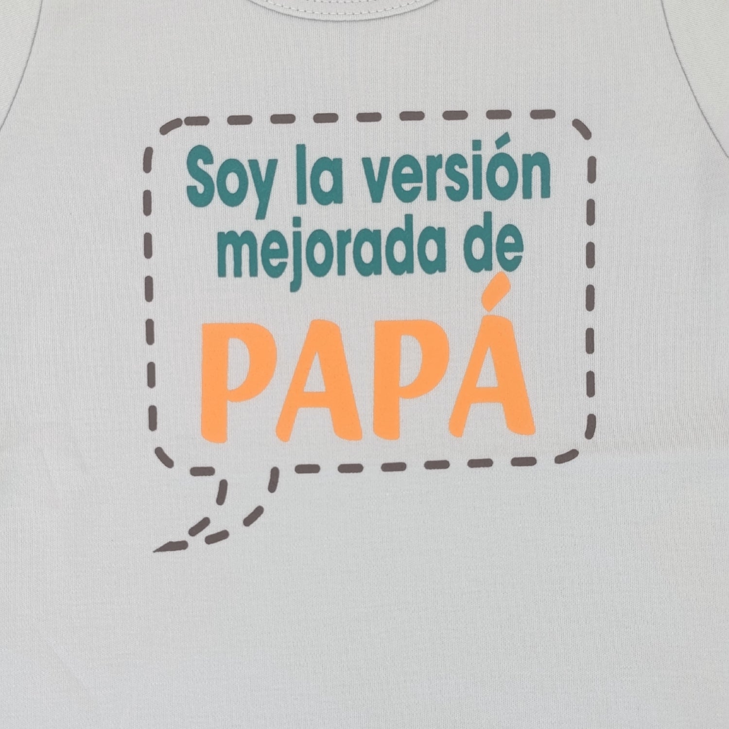 Body Bebé Manga Corta - Soy la version mejorada - N259