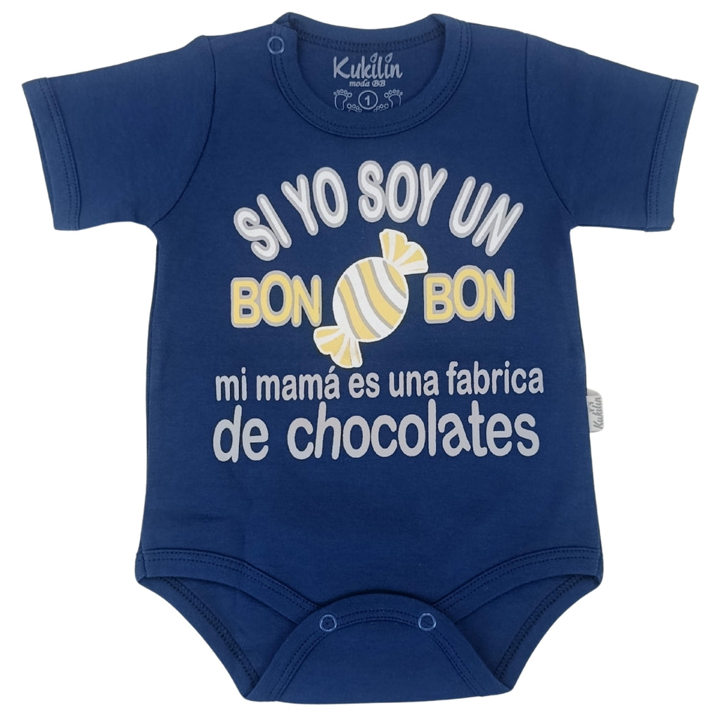Body Bebé Manga Corta - yo soy un bonbon - N261