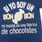 Body Bebé Manga Corta - yo soy un bonbon - N261
