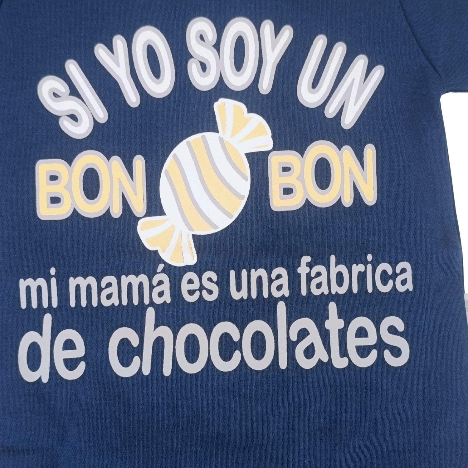 Body Bebé Manga Corta - yo soy un bonbon - N261