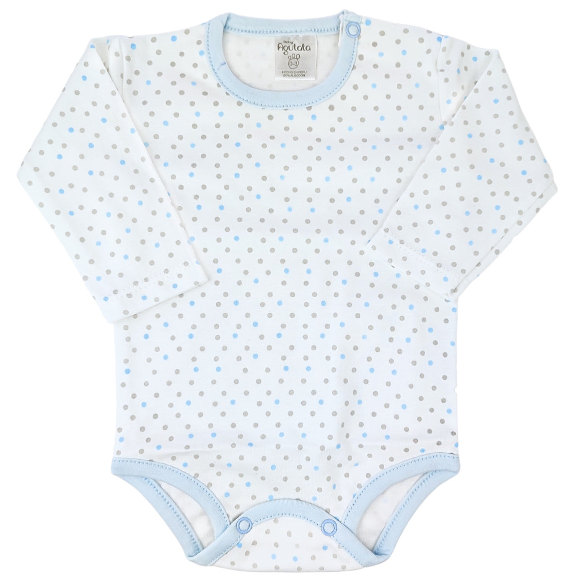 Conjunto Algodon Jacquard - 4 piezas - Sam- Celeste