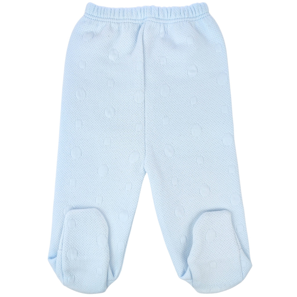 Conjunto Algodon Jacquard - 4 piezas - Sam- Celeste