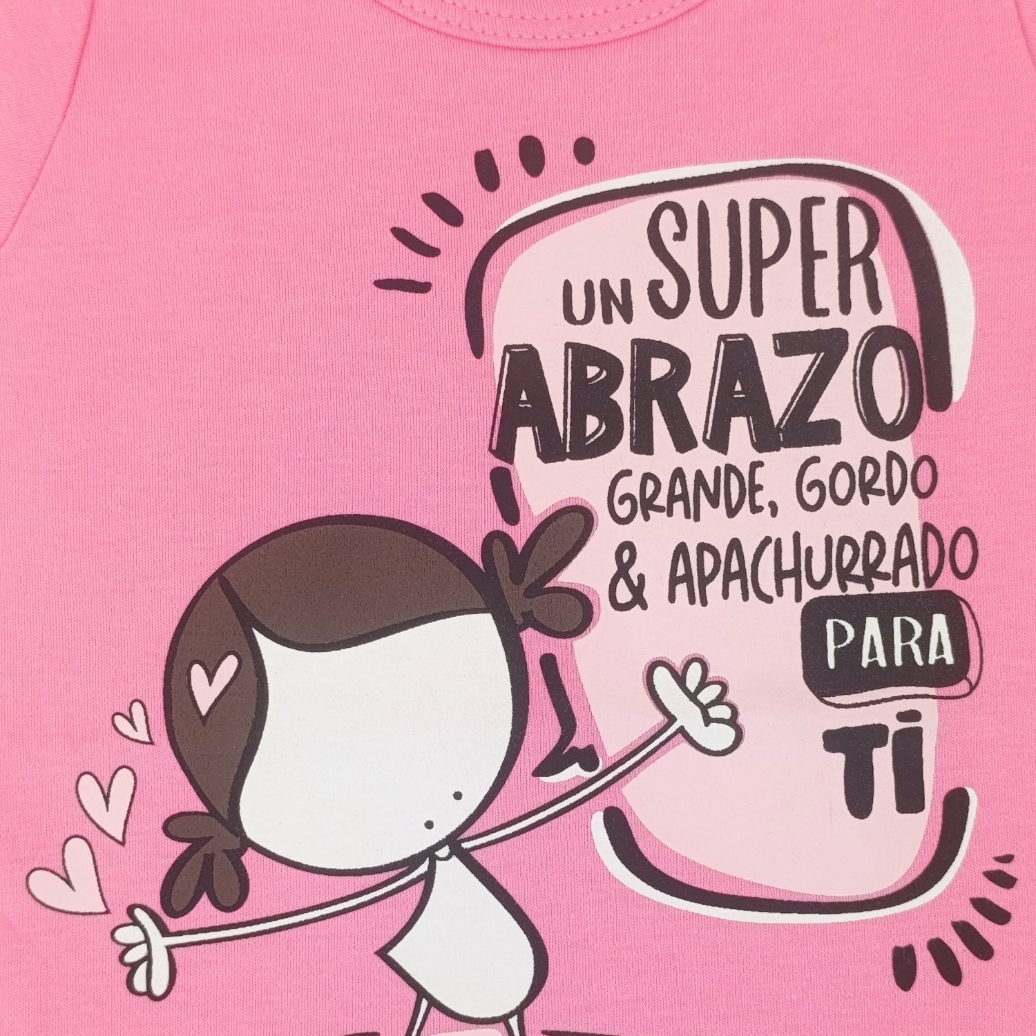 Body Bebé Manga Corta - Un super abrazo - N263