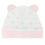 Conjunto Jacquard Flor - 3 piezas - Rosado - Talla 0