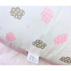 Cojín de lactancia - Nubecitos - Rosado