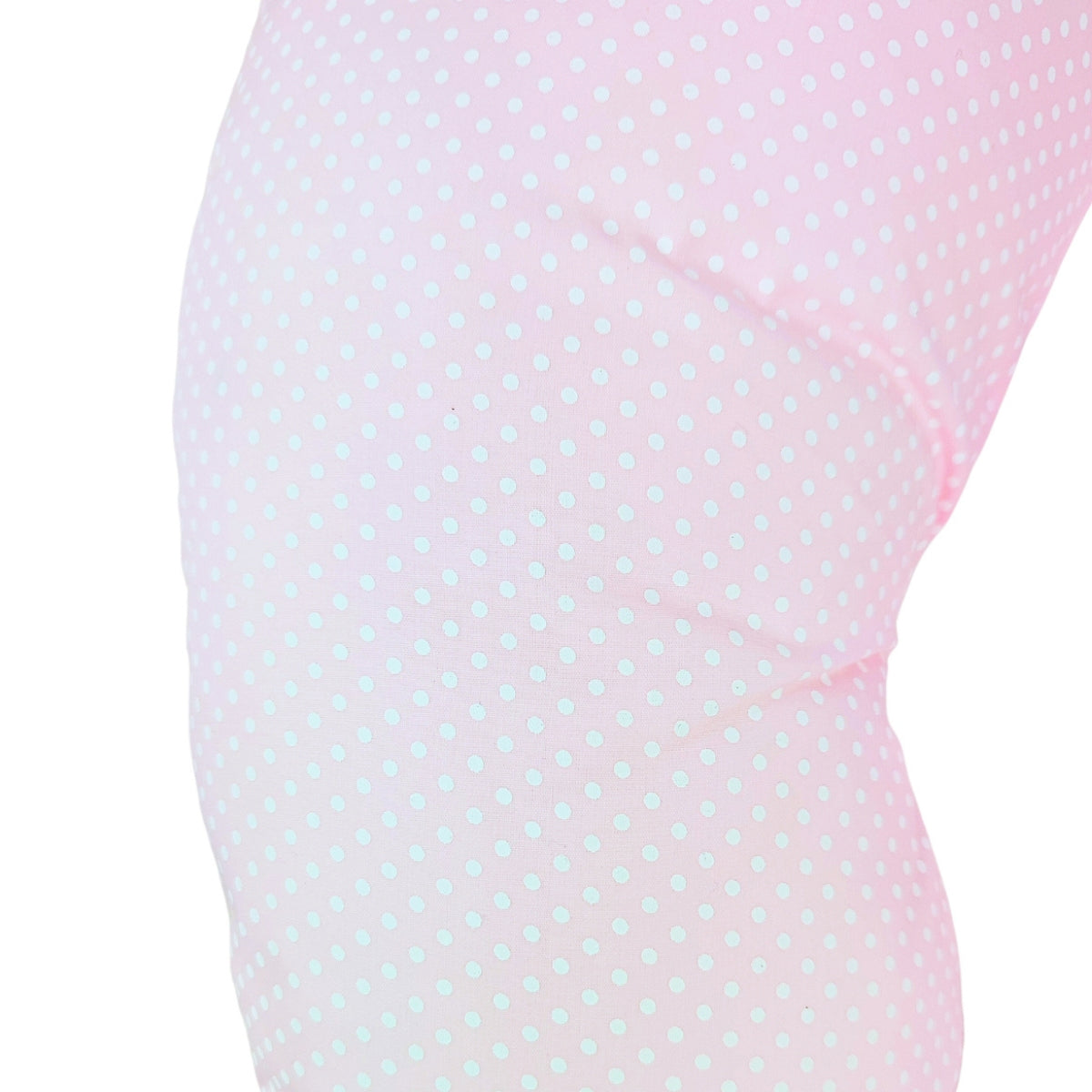 Cojín de lactancia - Puntitos blancos - Rosado