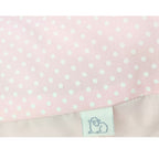 Cojín de lactancia - Puntitos blancos - Rosado