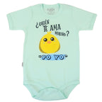 Body Bebé Manga Corta - quien te ama mucho - N265