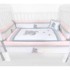 Set de Cuna y 4 protectores - Prestige - Elefante