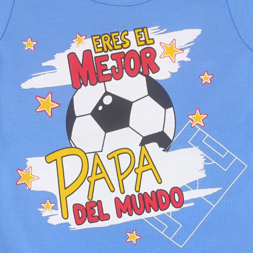 Body Bebé Manga Corta - mejor papa - N267