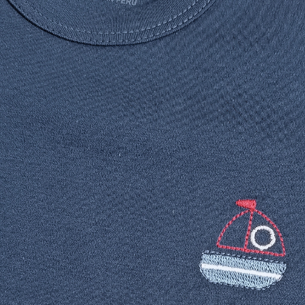 Polo de Bebé Manga Corta en Algodón - N25