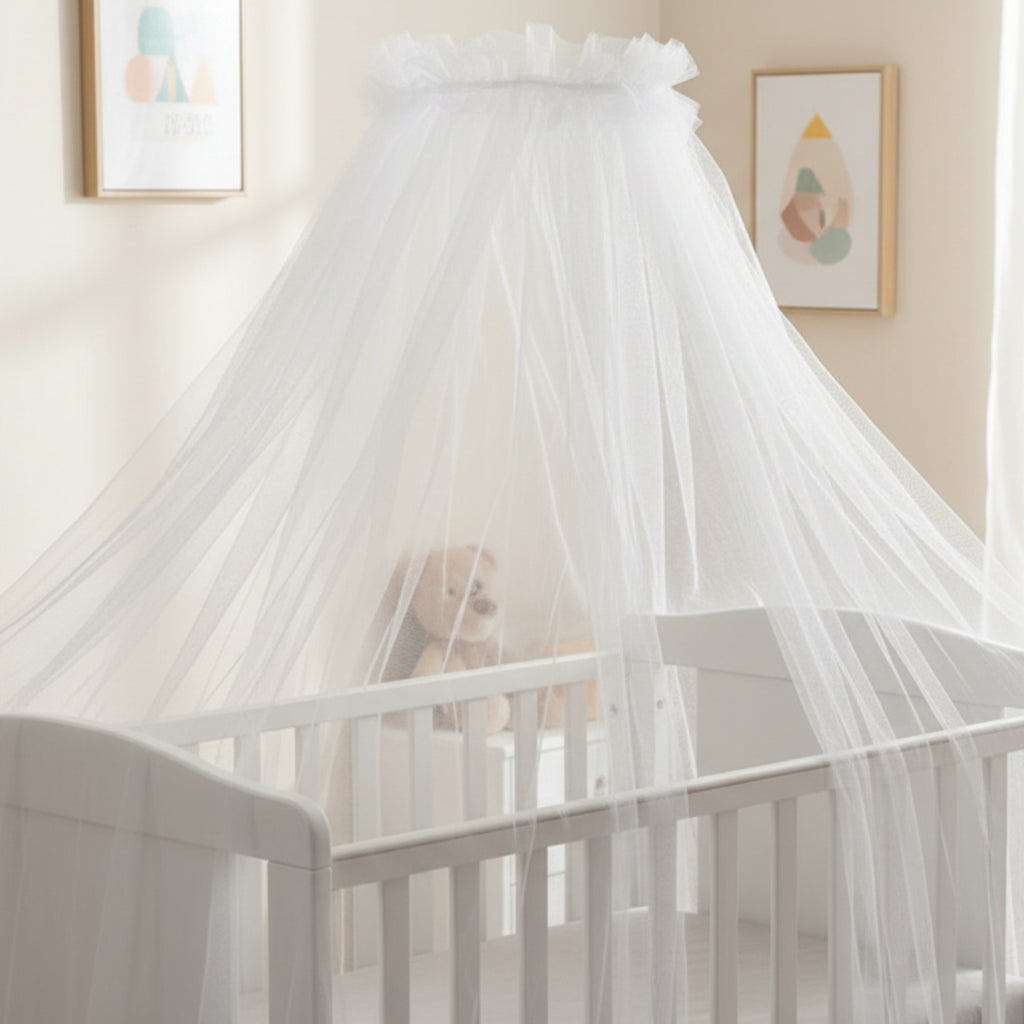 Tul Mosquitera Clásico Nube Blanca T0802