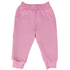 Pantalon Bebe Jogger - French Terry - Rosado
