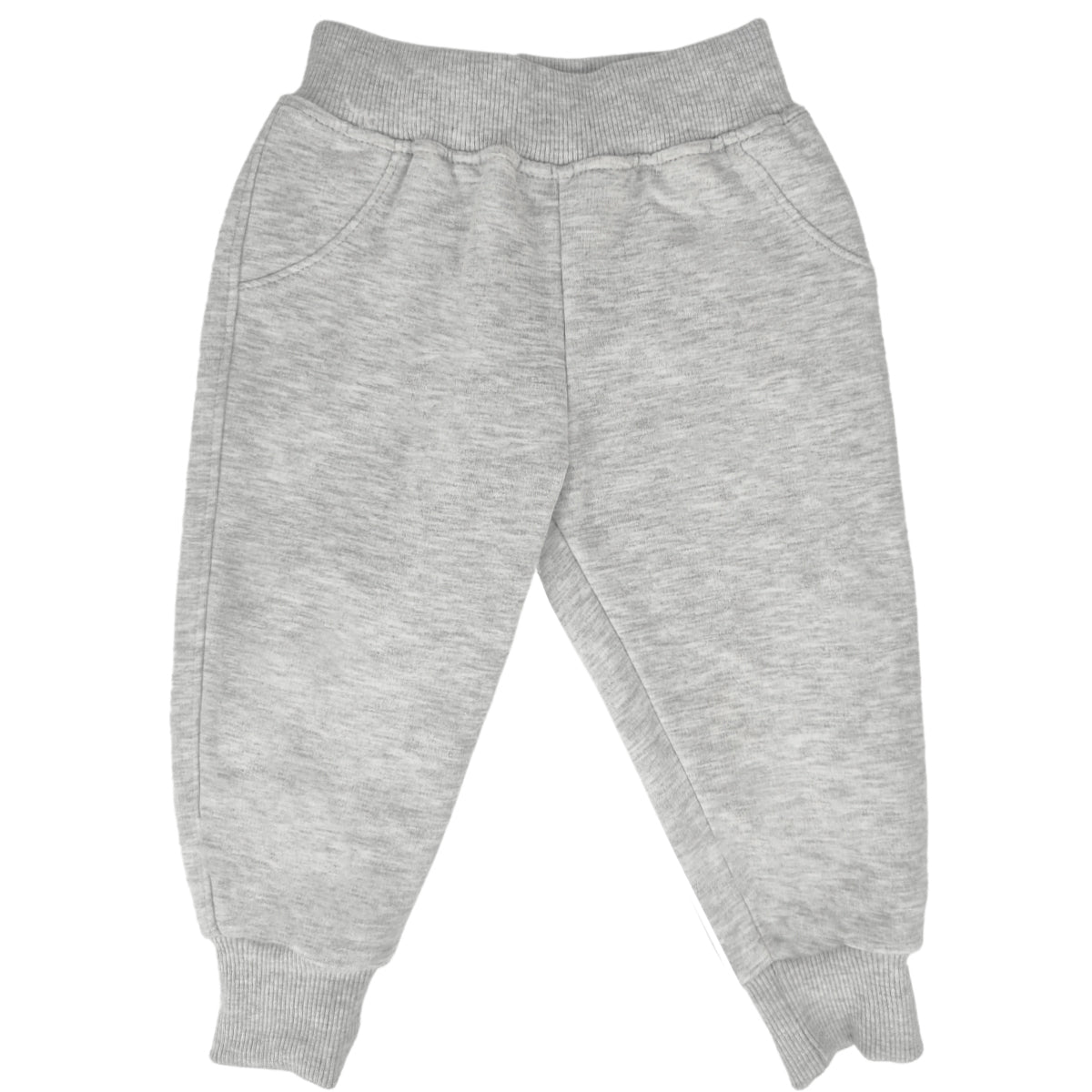 Pantalon Bebe Jogger - French Terry - Gris