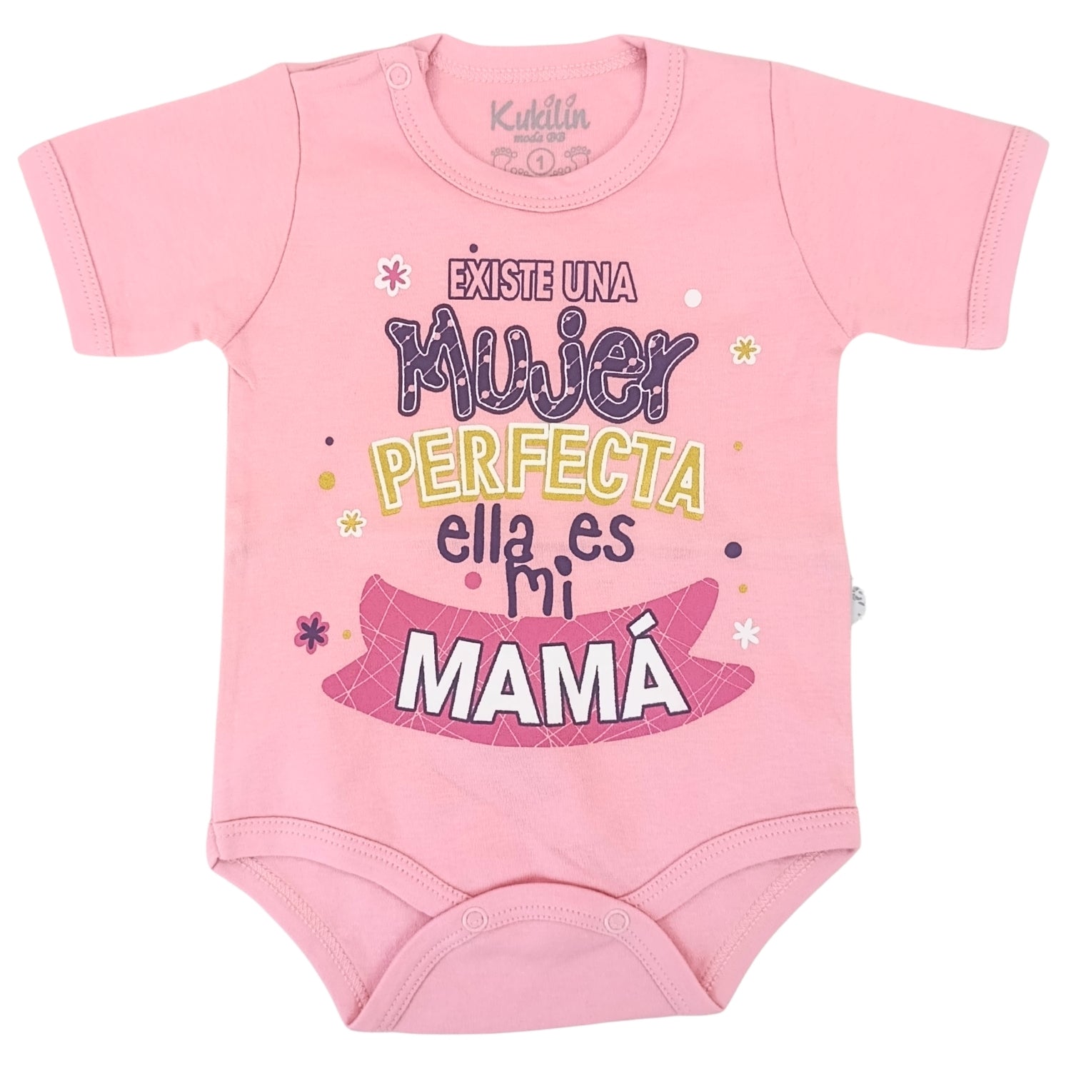 Body Bebé Manga Corta - Mujer perfecta - N271